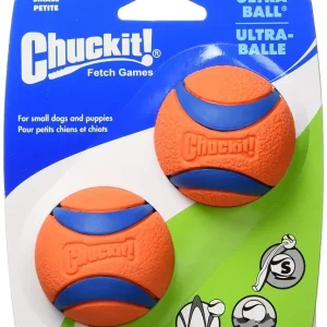 Chuckit! Ultra Balls Small Ball – 2′ Diameter (2 Pack) – Pack Of 1212